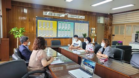 충렬고등학교 방문